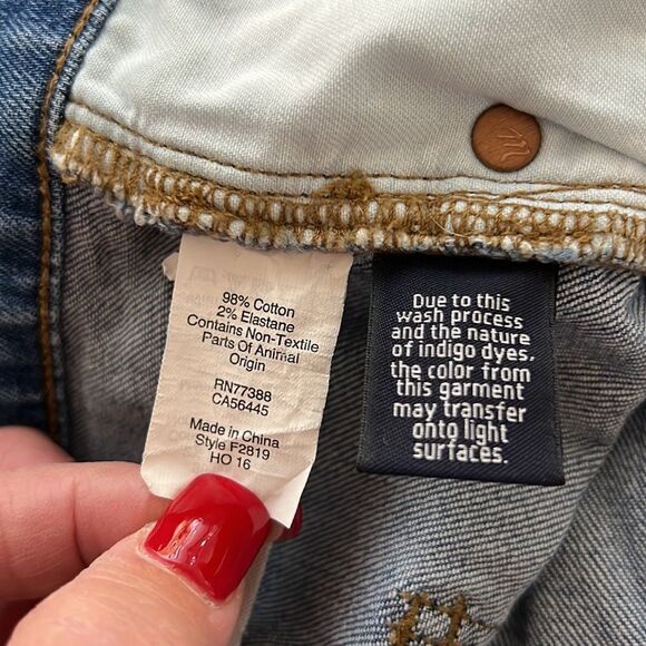 Madewell Slim Boyjean Size 31 - Picture 12 of 12